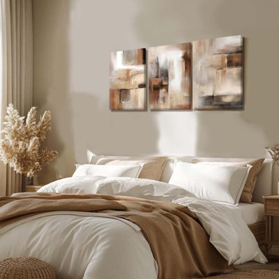 3 Piece Wrapped Canvas Wall Art