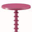 Table d'appoint mauve avec base piédestal-1622649075