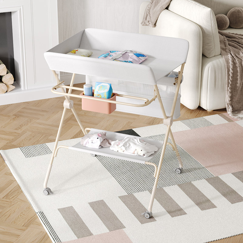 Versatile Folding Baby Changing Table, Grey