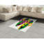 Tapis décoratif en fibres de polyester à haute densité Mardi Gras-42030698