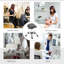 Fauteuil ergonomique ergonomique à hauteur réglable