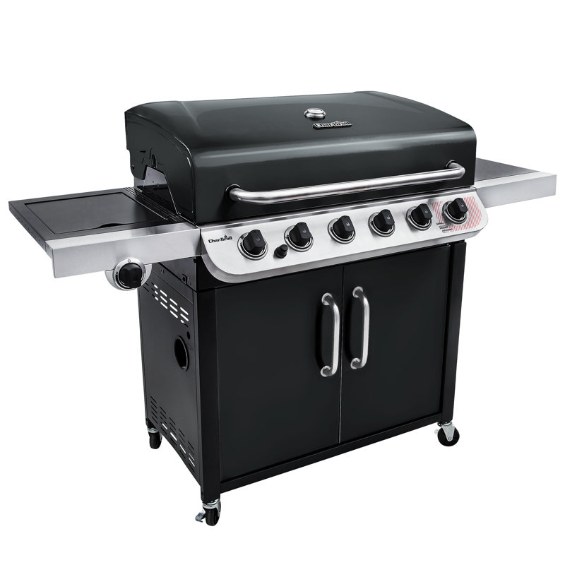 Char-Broil Convective Series 640B XL - 6 Burner Gas Barbecue Grill, Black Finish