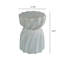 Table de bout en faux terrazzo, petite table d'appoint ronde moderne