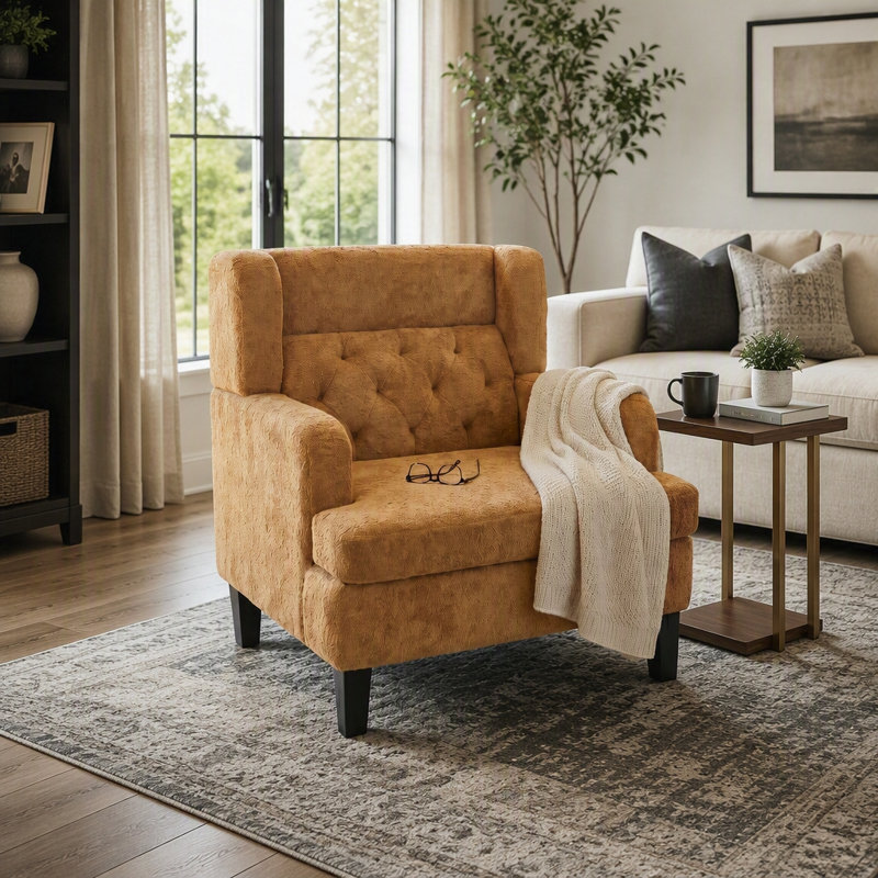Upholstered Accent Chair