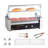 VEVOR Hot Dog Roller with Glass Lid