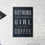 Girl and Her Coffee II 1 Piece Wrapped Canvas Wall Art-311213527
