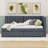 Full / Double Upholstered Daybed with 2 Storage Drawers Sofa Bed Frame-96618266