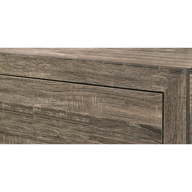 Magnifique meuble de chambre à coucher en bois 1pc, Lit simple, Gray