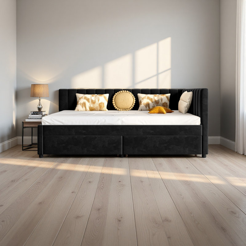 Full Size Daybed With Storage Drawers