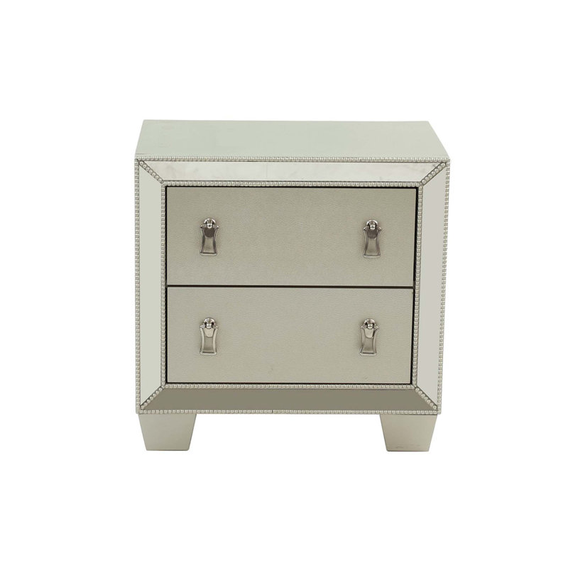 Table de chevet 2 tiroirs Contemporary