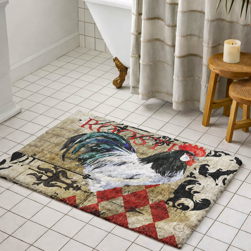Tapis à poil long de qualité supérieure lavable à la machine ADS158, 2 pi 6 po x 3 pi 10 po