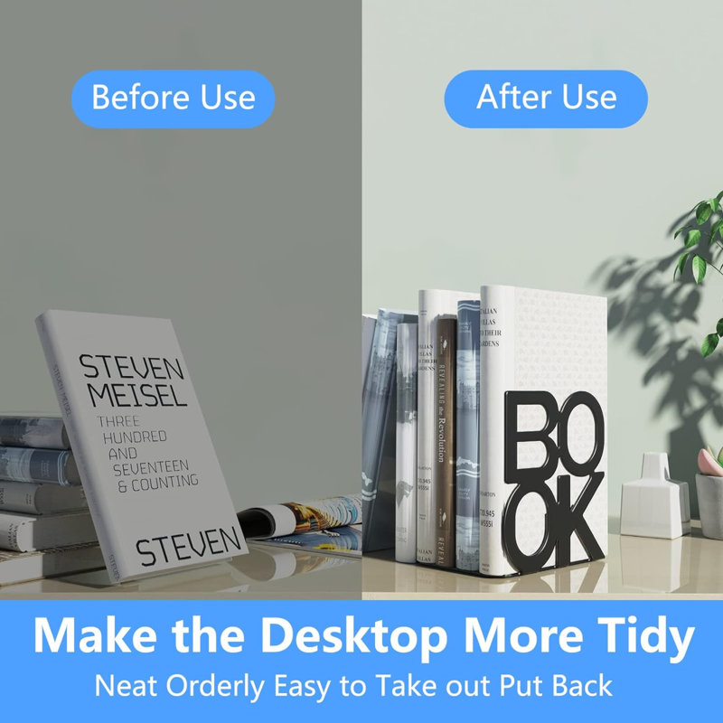 Metal Bookend