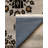 Annie Collection Digital Print Cotton-Polyester Gray Human Figured Floral Rug-1366483871