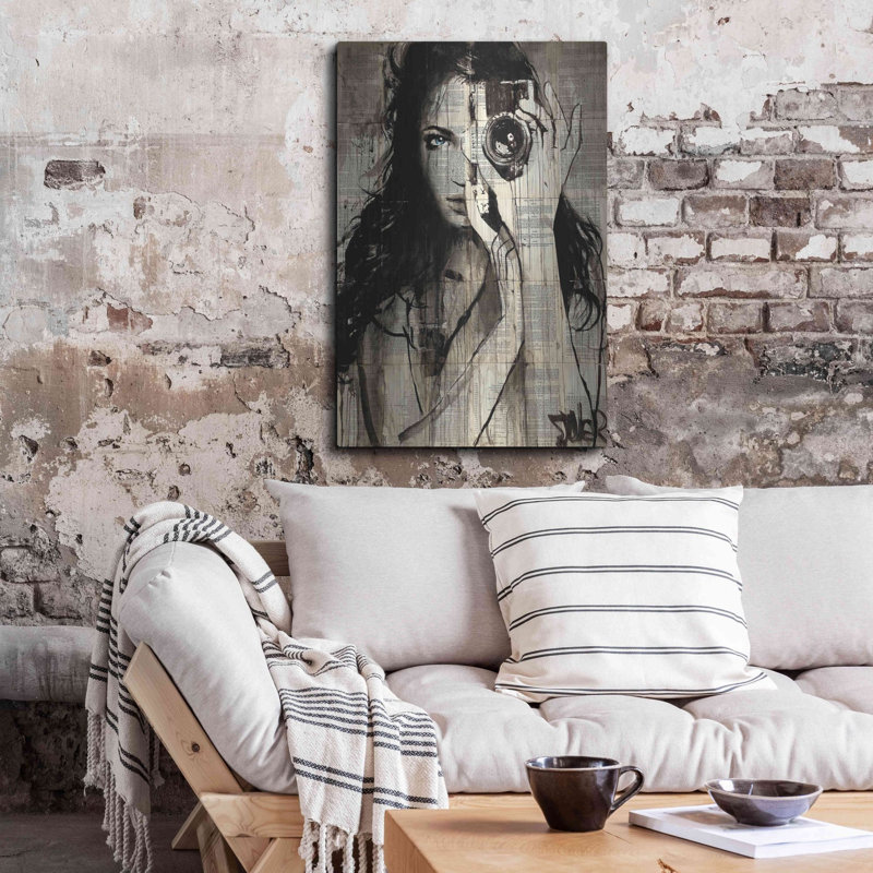 " Long Shot " by Loui Jover, 36" H x 24" W