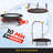 40Inch Foldable Trampoline With Handle-Premium-Elastic -Black