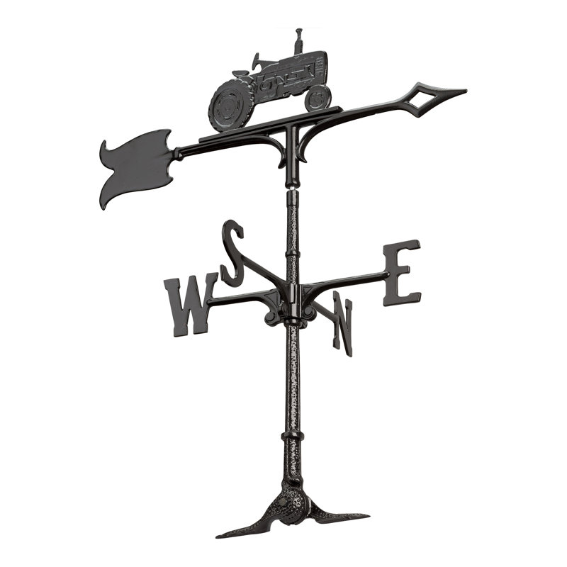 Girouettee à tracteur 30", Toit noir
