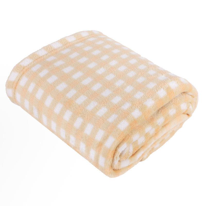Gingham Throw Blanket