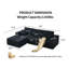 Canapé modulaire 110 po Cloud