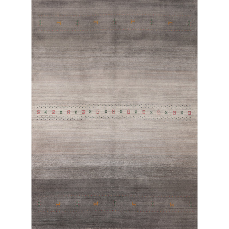 Tapis indien fait à la main Gabbeh 6 x 8