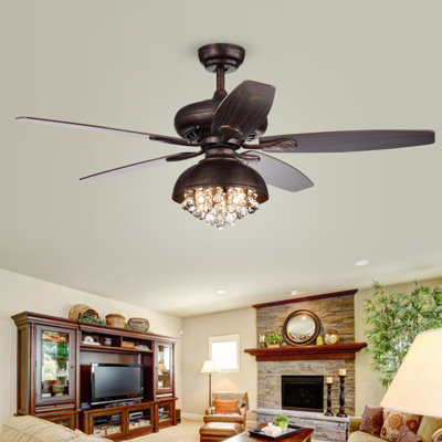 Earlton 52'' Ceiling Fan with Light Kit