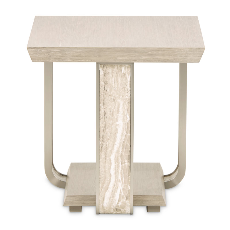 Lotus Bay End Table - Sand