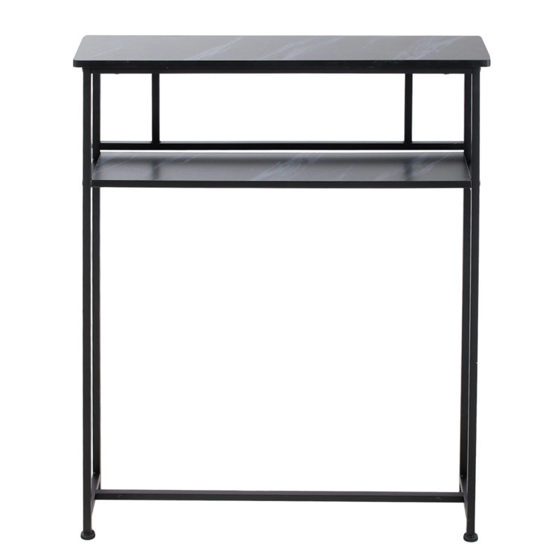 80cm Console Table, Black
