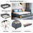 Kaydhen Upholstered Linen Daybed-364851493