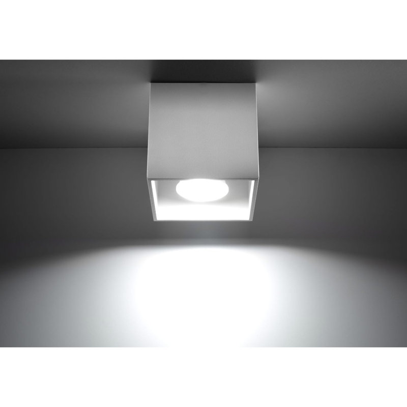 Siena Flush Mount, White