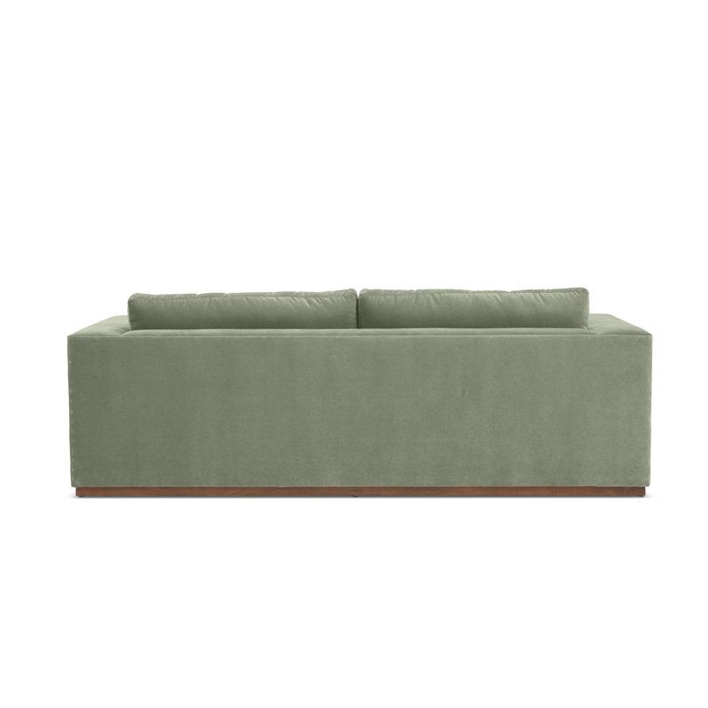 Velvet Sleeper Sofa, Banks Mineral