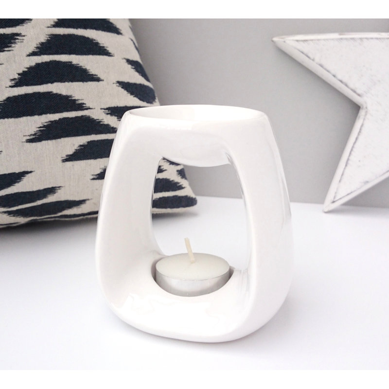Concrete / Cement Tabletop Wax Warmer with Candle Included
