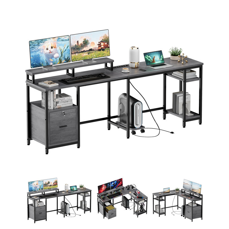 Megh Desk, Gray