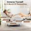 Fauteuil inclinable, fauteuils inclinables électriques, fauteuil inclinable rembourré en tissu doux avec poches latérales-460528048-439512565