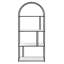 Zebulon 173cm H x 76.2cm W Steel Etagere Bookcase-1083938374