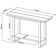 Bettye 112cm Console Table