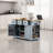 53" Kitchen Island Set with 2 Bar Stools – Complete Breakfast Nook Solution-16333890