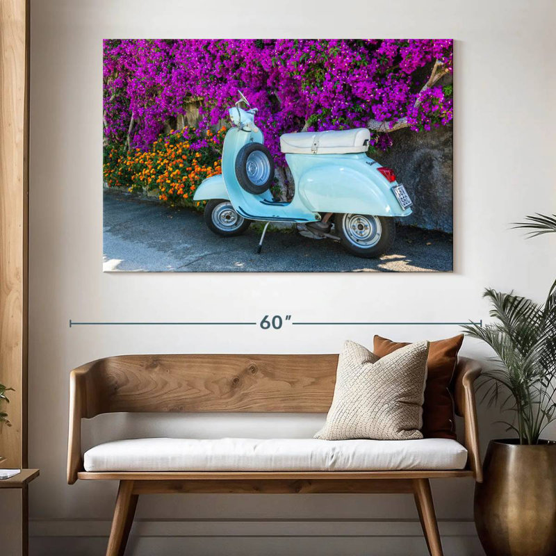 Mehar Classic Vespa Italie, H 34 po x l 51 po