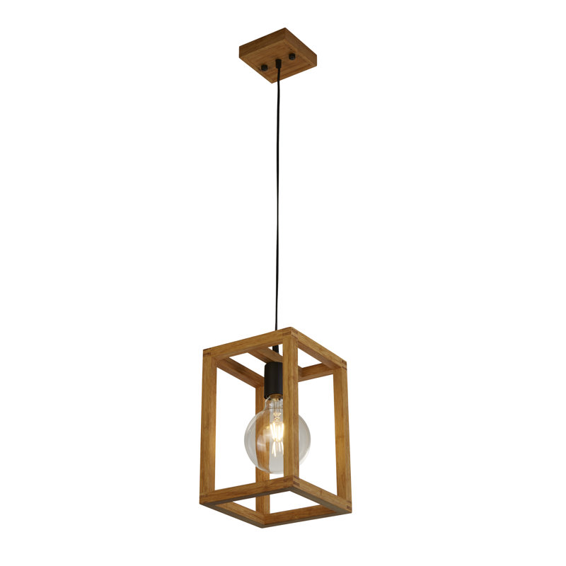 Svetlana 1 - Light Natural Square/Rectangle Pendant