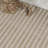 Wanneroo High-Low Minimalist Scandi Striped Beige/Cream Indoor/Outdoor Rug-1033487984