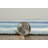 Apopka Watercolor Stripe Ivory and Blue Indoor Outdoor Machine Washable Area Rug-1569472108
