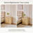  Avalie Fluted 3-Drawer Nightstand Set of 2, Bedside Table with Rounded Edges-903482256