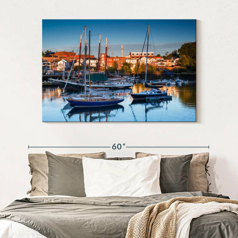 Nicci Camden Harbor Maine, 34" H x 51" W
