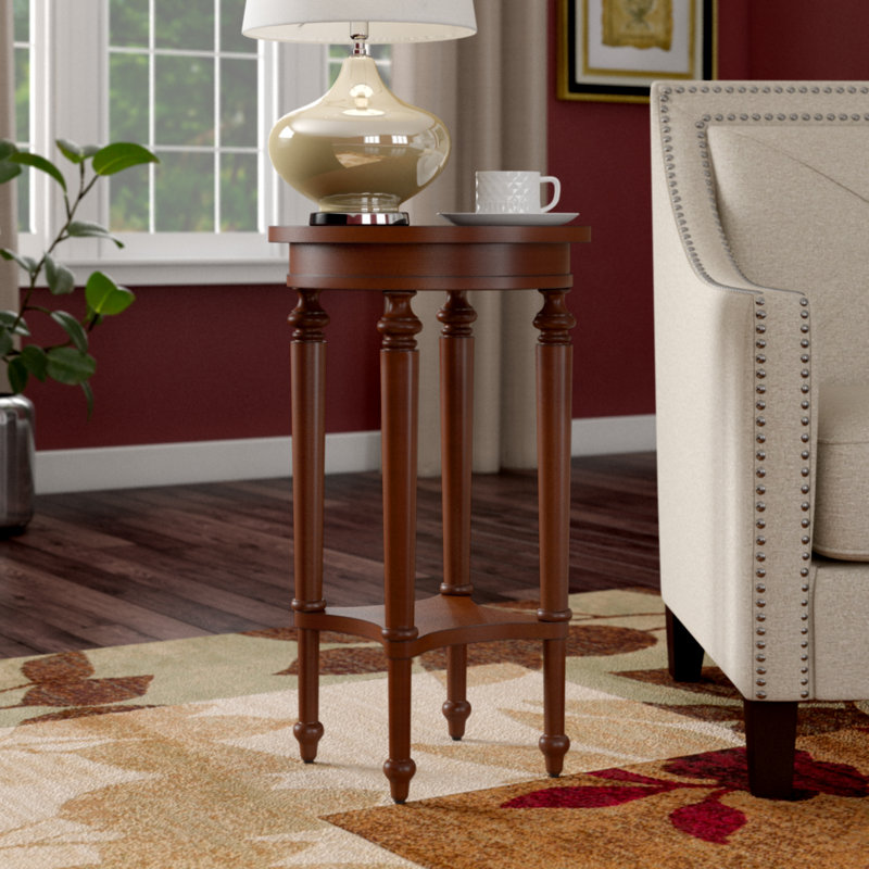 Side Table with Storage, Plantation Cherry
