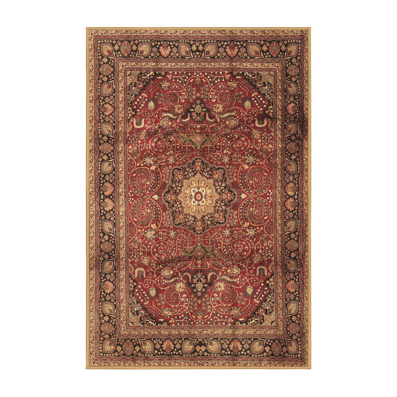 Tapis brun traditionnel Traditional 4093, Rectangle de 5 pi x 8 pi