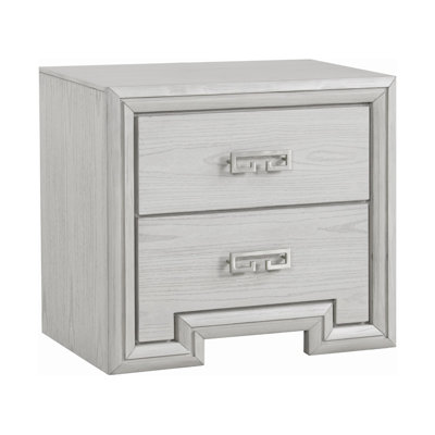 Nightstand, Rustic White