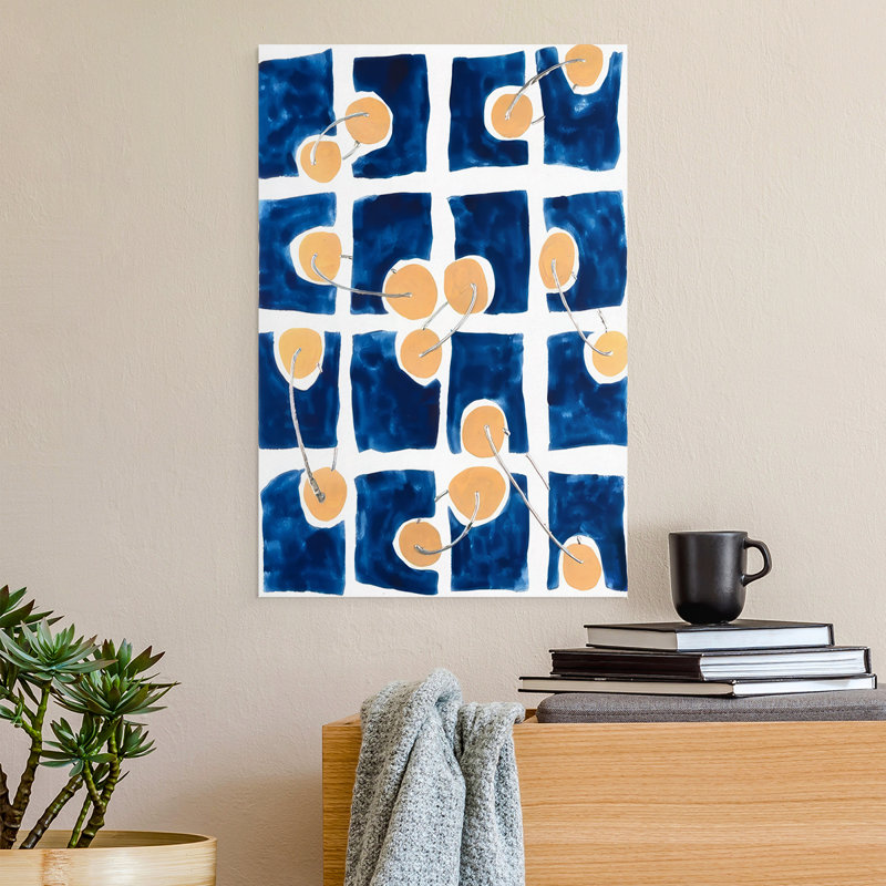 Abstract Puzzle I -Canvas Print Only - NOT FRAMED