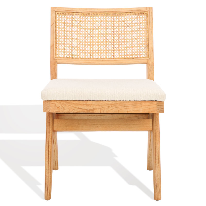 Ariaya 19'' H Boucle Upholstered Side Chair, Natural