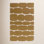 Brick Road Mustard Yellow Hand-Tufted Wool Rug