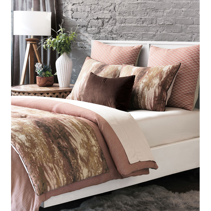 Fossil Abstract Bed Runner, King