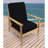 Sunbrella 22" x 45" Outdoor Deep Seat Cushion Set with Ties-1719704269