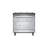 800 Series 36" 3.7 cu. ft. Freestanding Dual Fuel Range with True European Convection-50964105